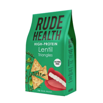 Rude Health – High-Protein Lentil Triangles