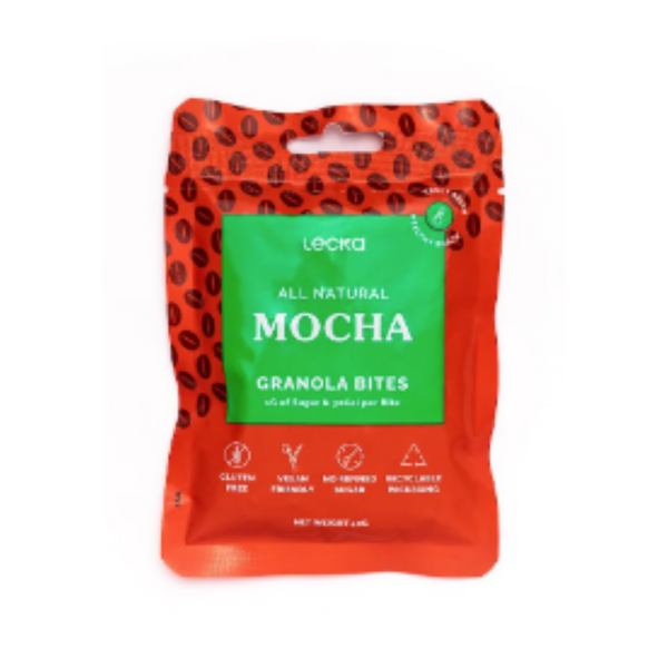 Lecka – All Natural Mocha Granola Bites