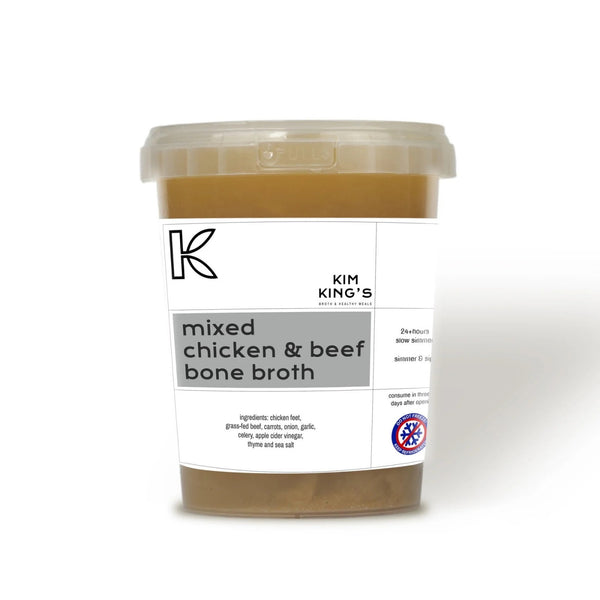 Kim King's Broth – Mixed Chicken & Beef Bone Broth