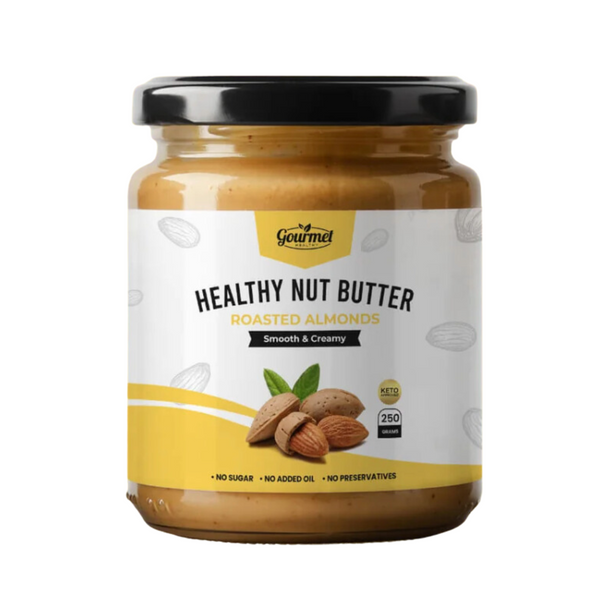 Gourmet Healthy – Healthy Nut Butter (Smooth & Creamy)