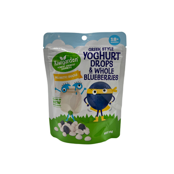 Kiwigarden – Greek Style Yoghurt Drops & Whole Blueberries