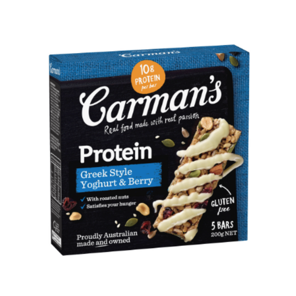Carman's  – Greek Style Yoghurt & Berry Protein Bar