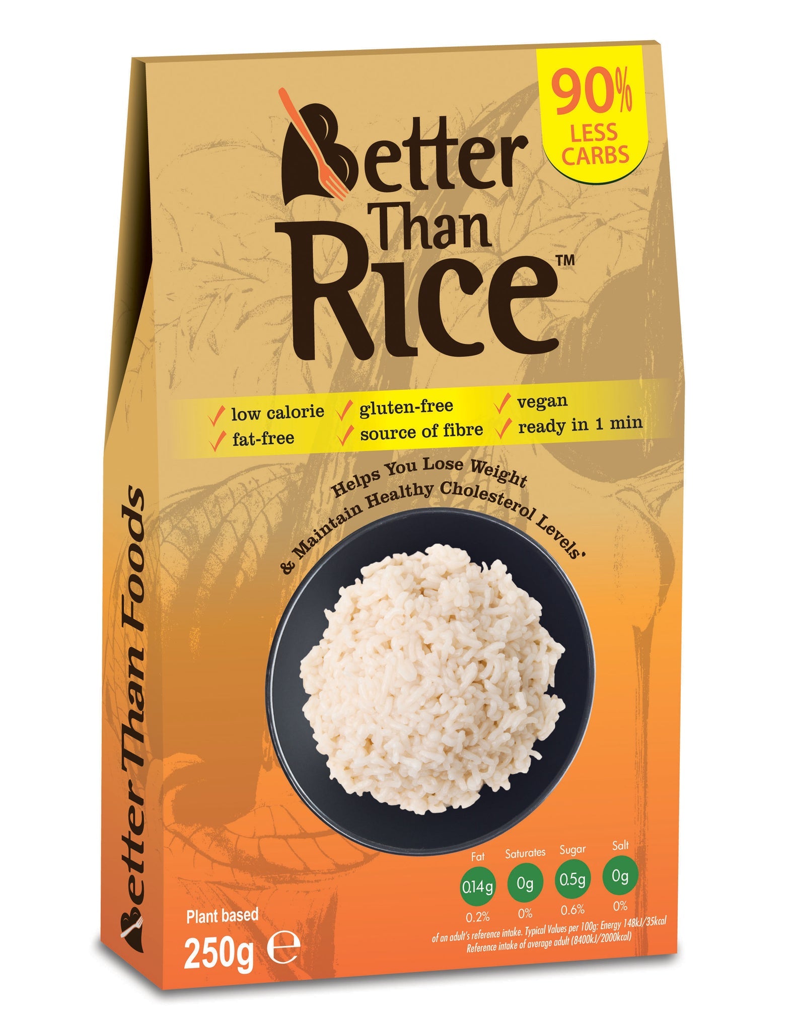 Riz de konjac biologique Better Than Rice