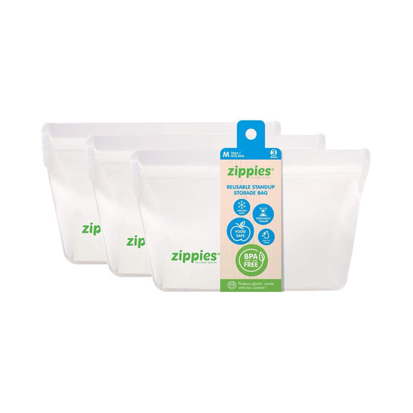 Zippies – Reusable Standup Storage Bags