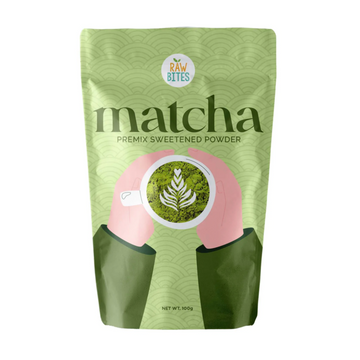 Raw Bites – Matcha (Premix Sweetened)