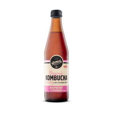 Remedy – Organic Raspberry Lemonade Kombucha